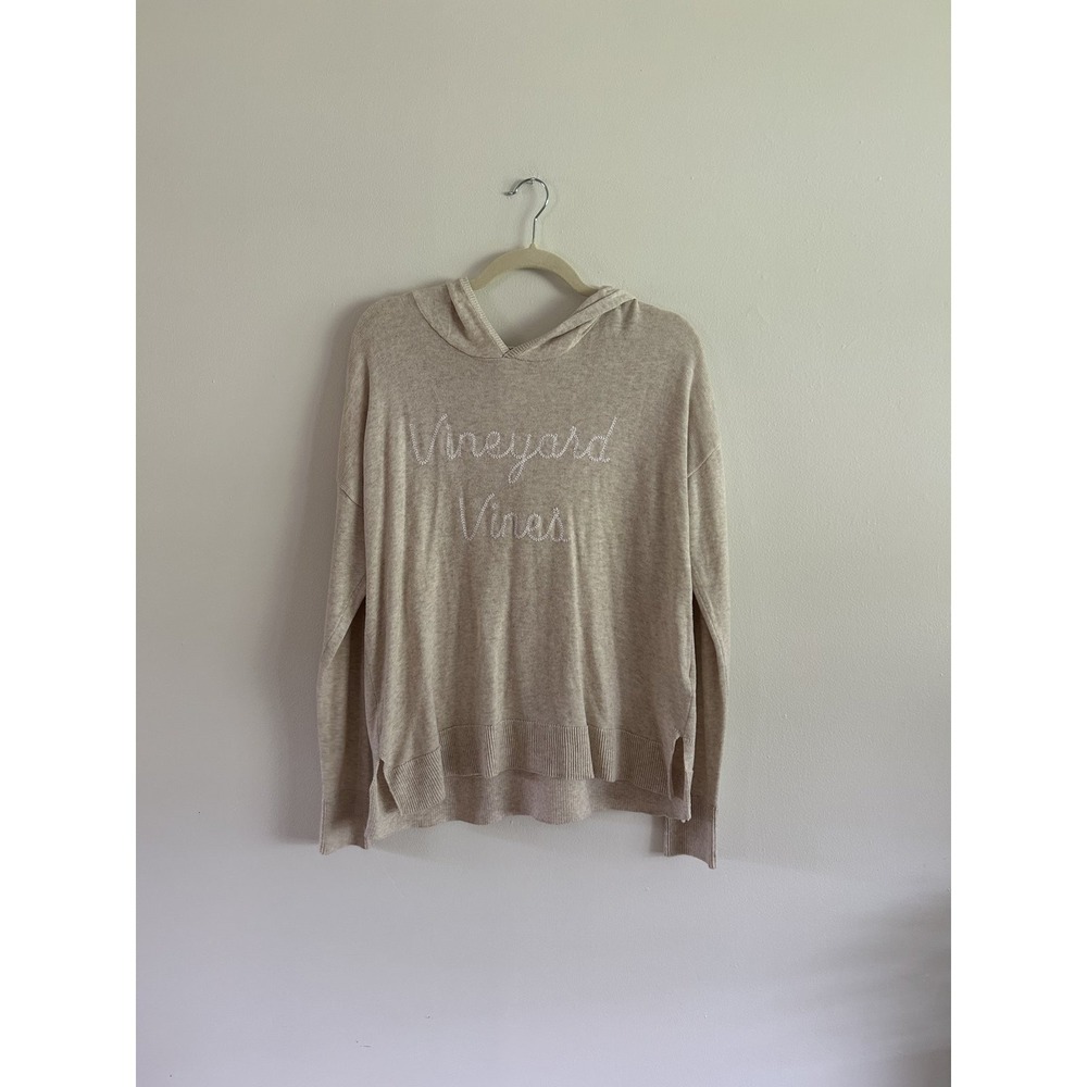 Vineyard Vines Sweater Hoodie Beige Size S‎